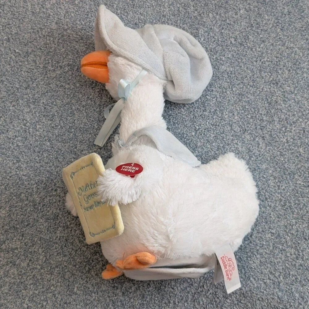 Mother Goose Animated Story Telling Nursery Rhymes Plush Cuddle Barn 14
